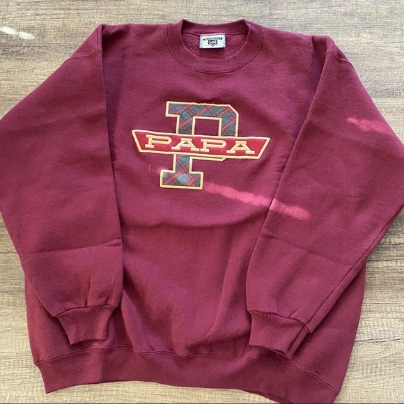 90’s Vintage Lee “Papa” sweatshirt size XL - Picture 1 of 16